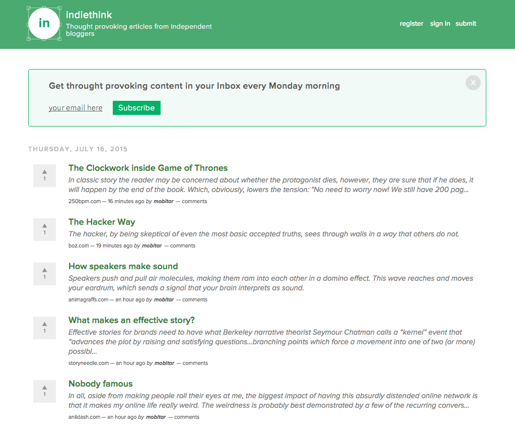 Indiethink gallery image