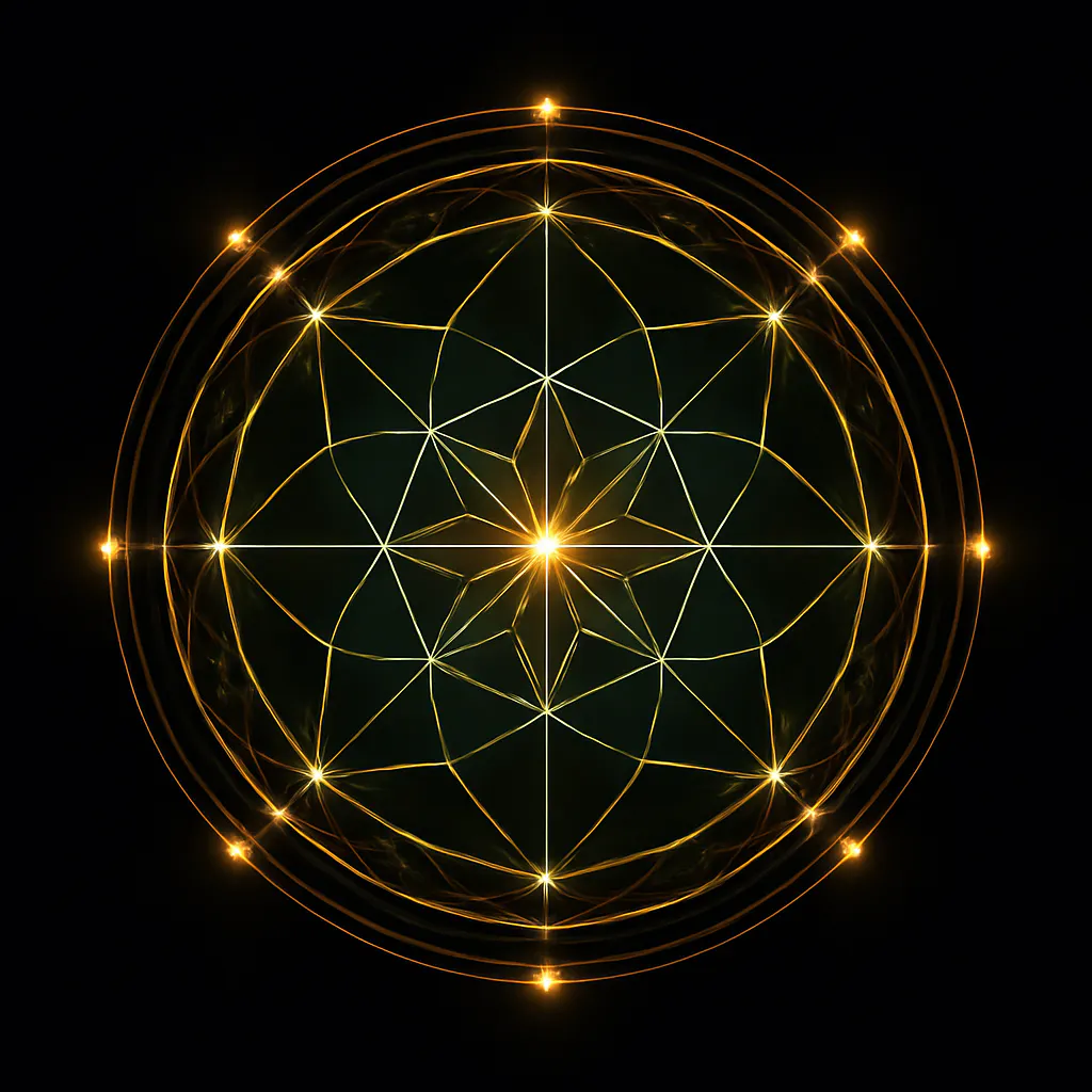 Core Axis-First Identity Glyph Generator 제품 배너