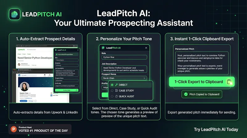 LeadPitch AI screenshot 2