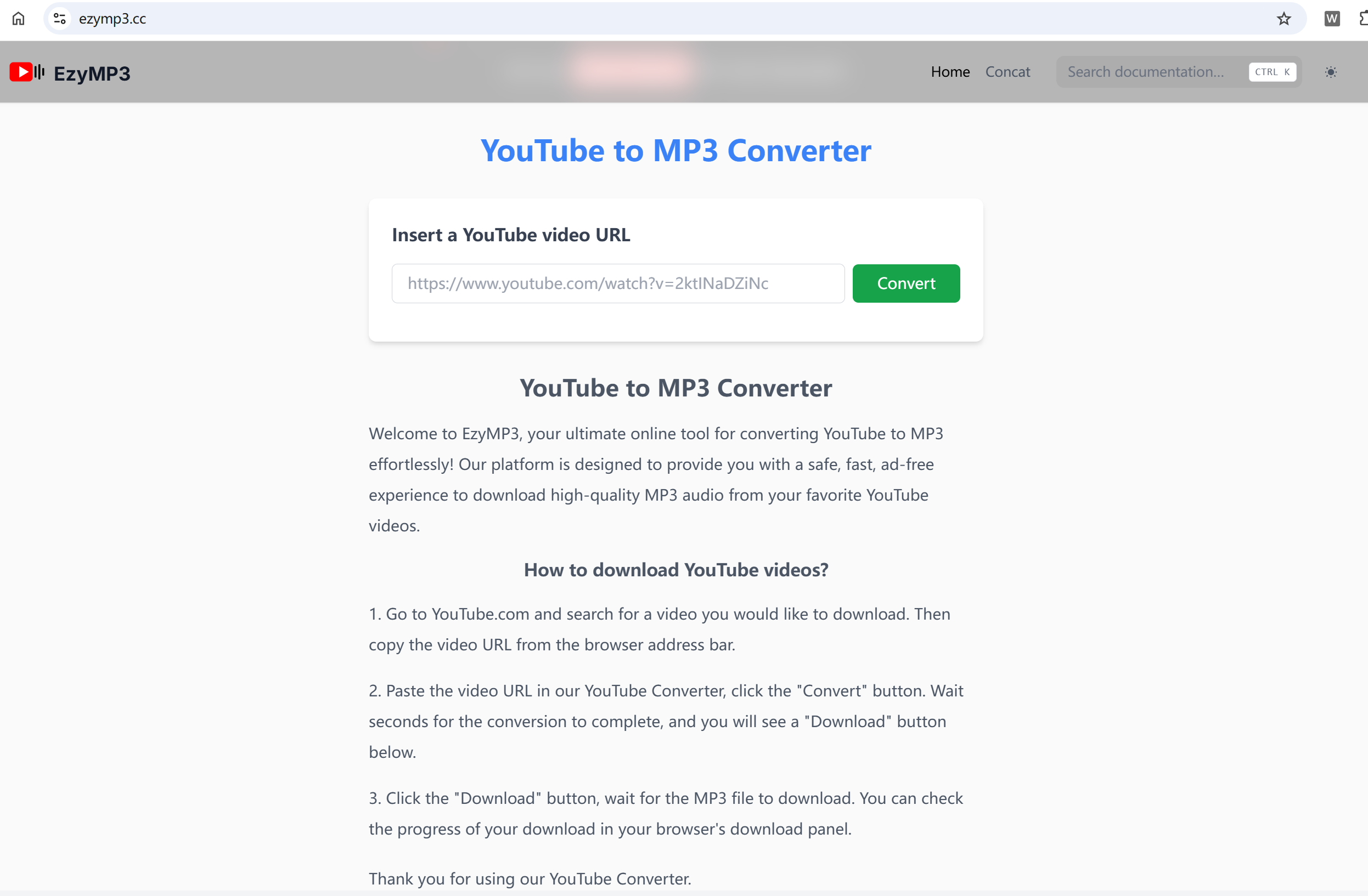 Youtube to MP3 Converter gallery image