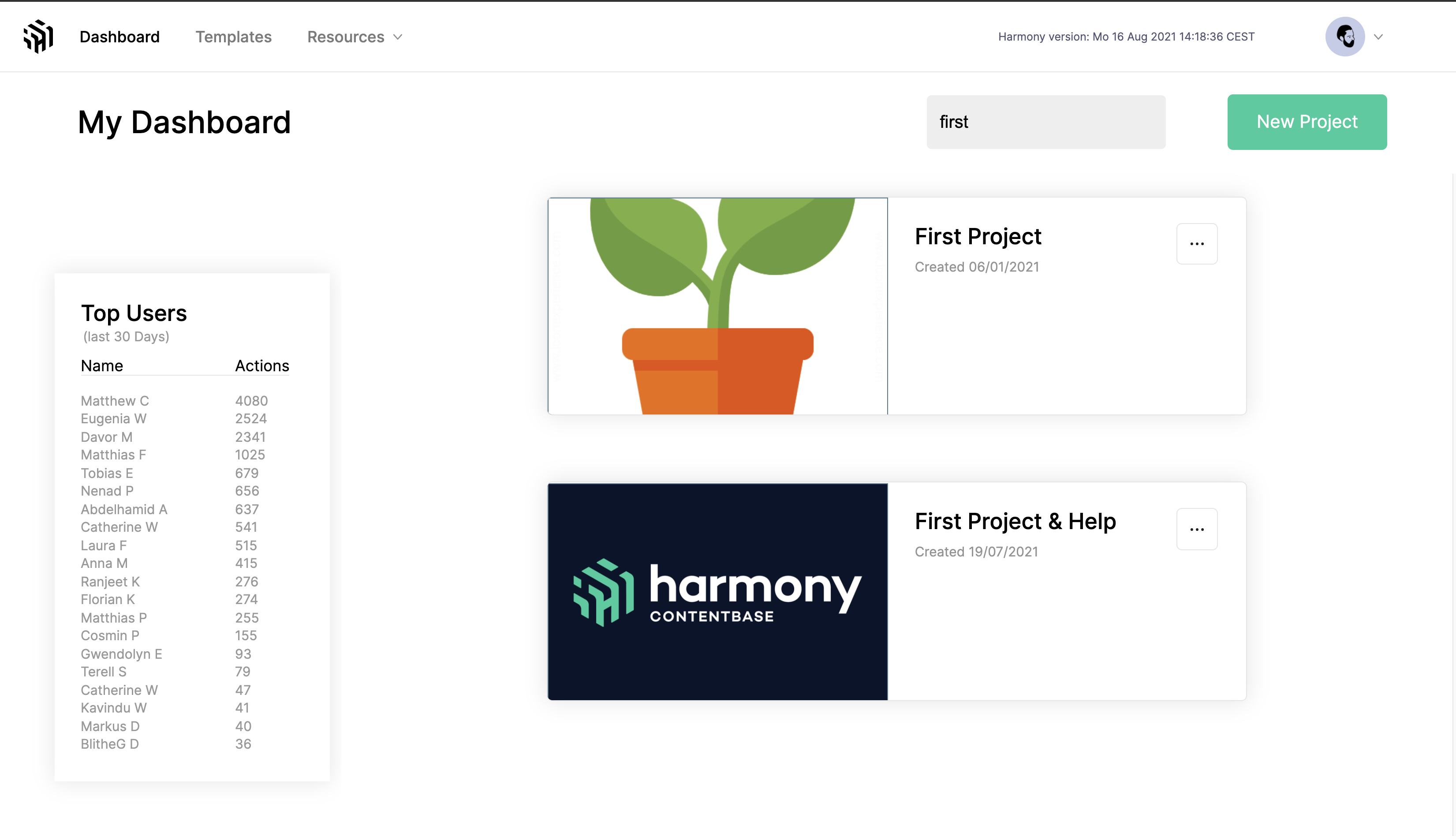 Harmony ContentBase gallery image