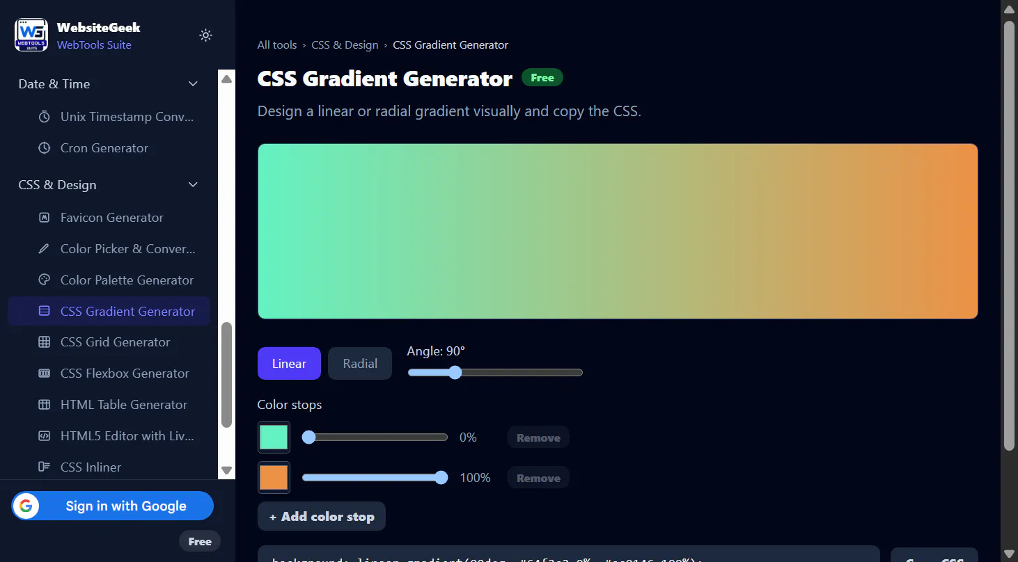 WebsiteGeek WebTools Suite gallery image