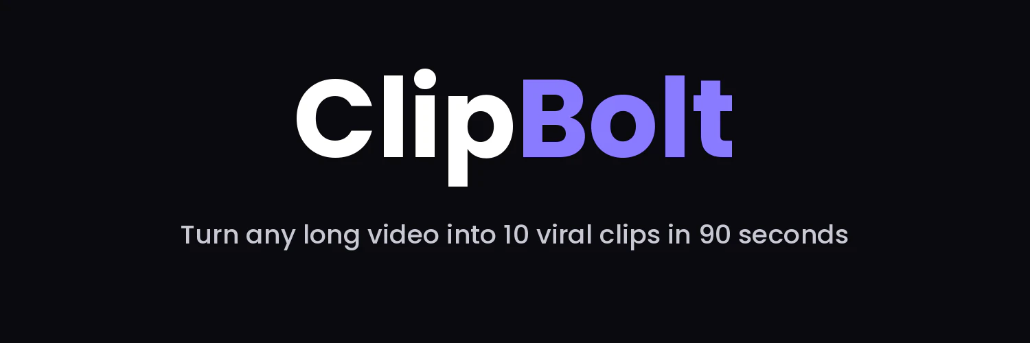 ClipBolt logo