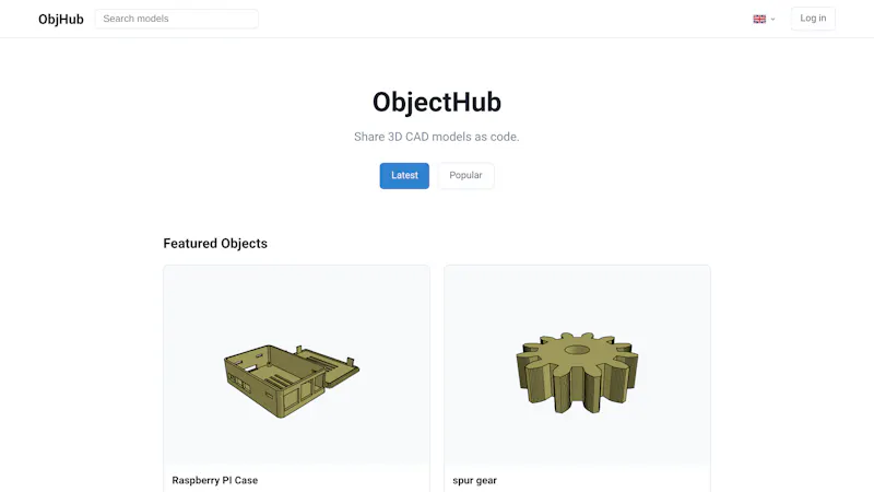 ObjectHub screenshot 1