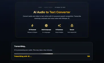 FastlyConvert Audio & Video to Text gallery image
