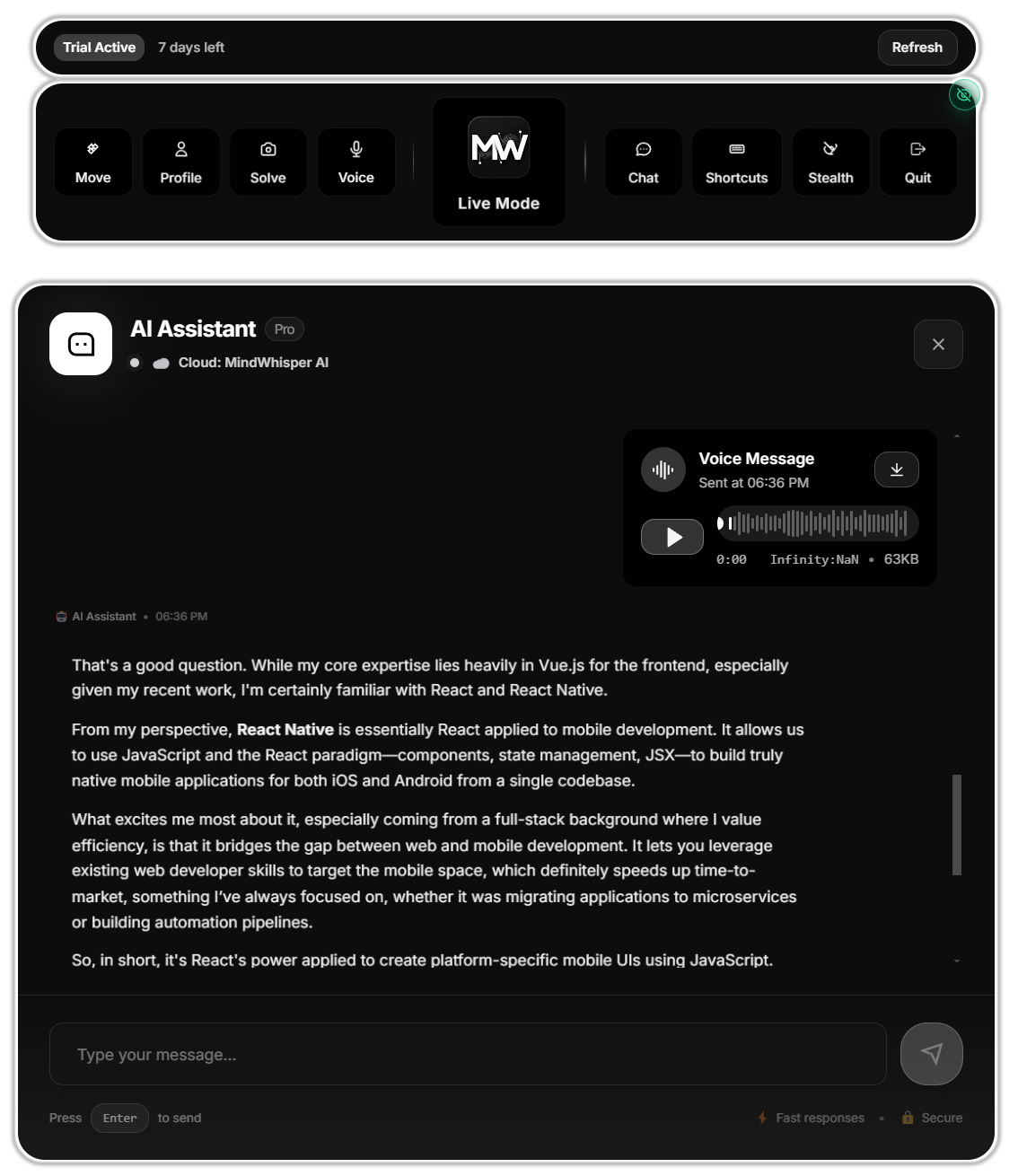 MindWhisper AI gallery image