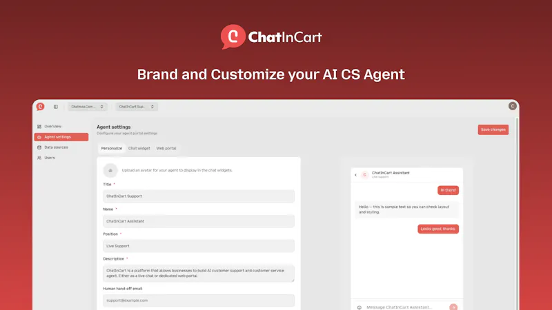 ChatInCart screenshot 3