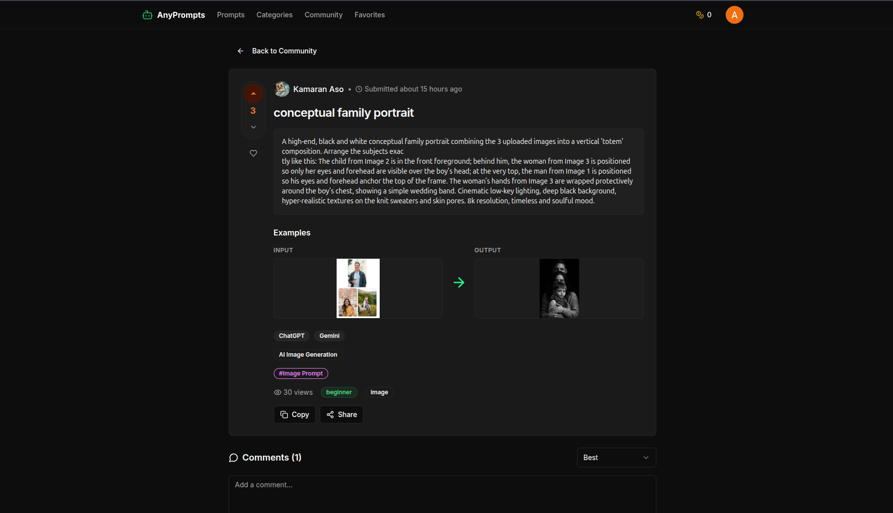 AnyPrompts gallery image