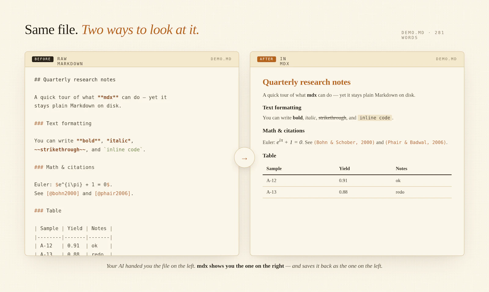 MDX screenshot 3