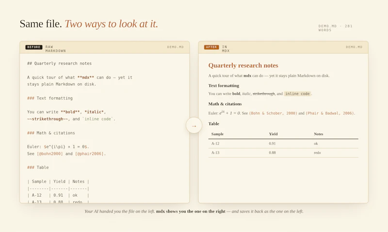 MDX screenshot 3