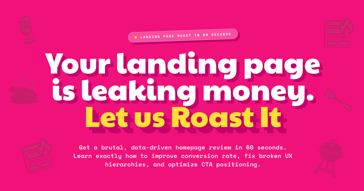 Landing Page Roast gallery image