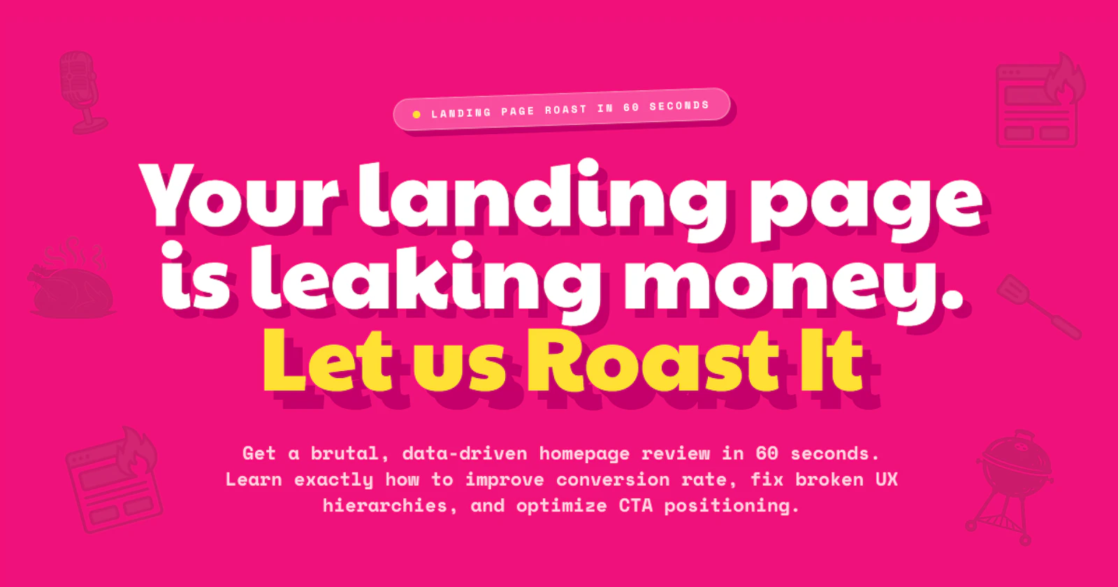 Landing Page Roast screenshot 1