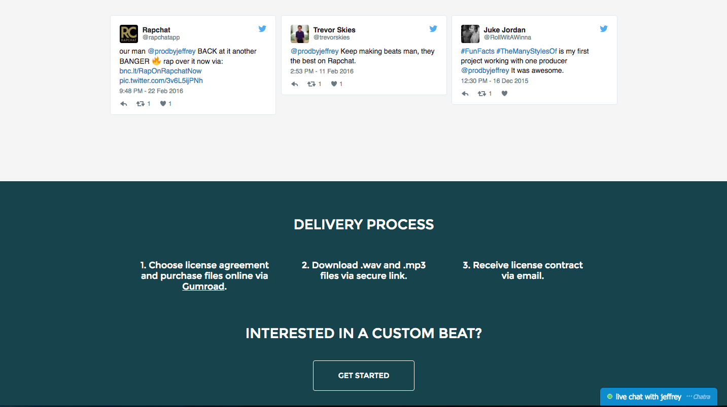 jeffrey's hip hop beat shop gallery image