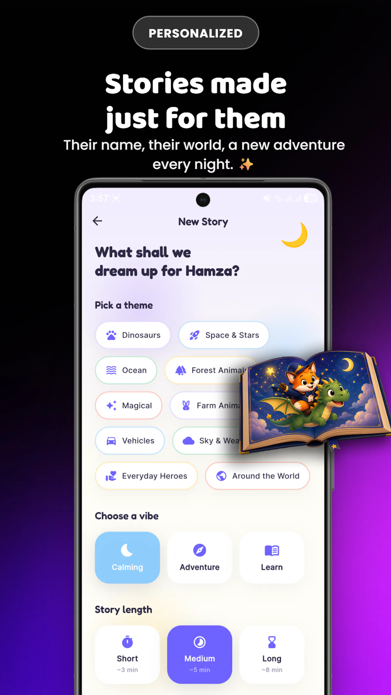 SleepFox: Kids Audio Stories screenshot 3