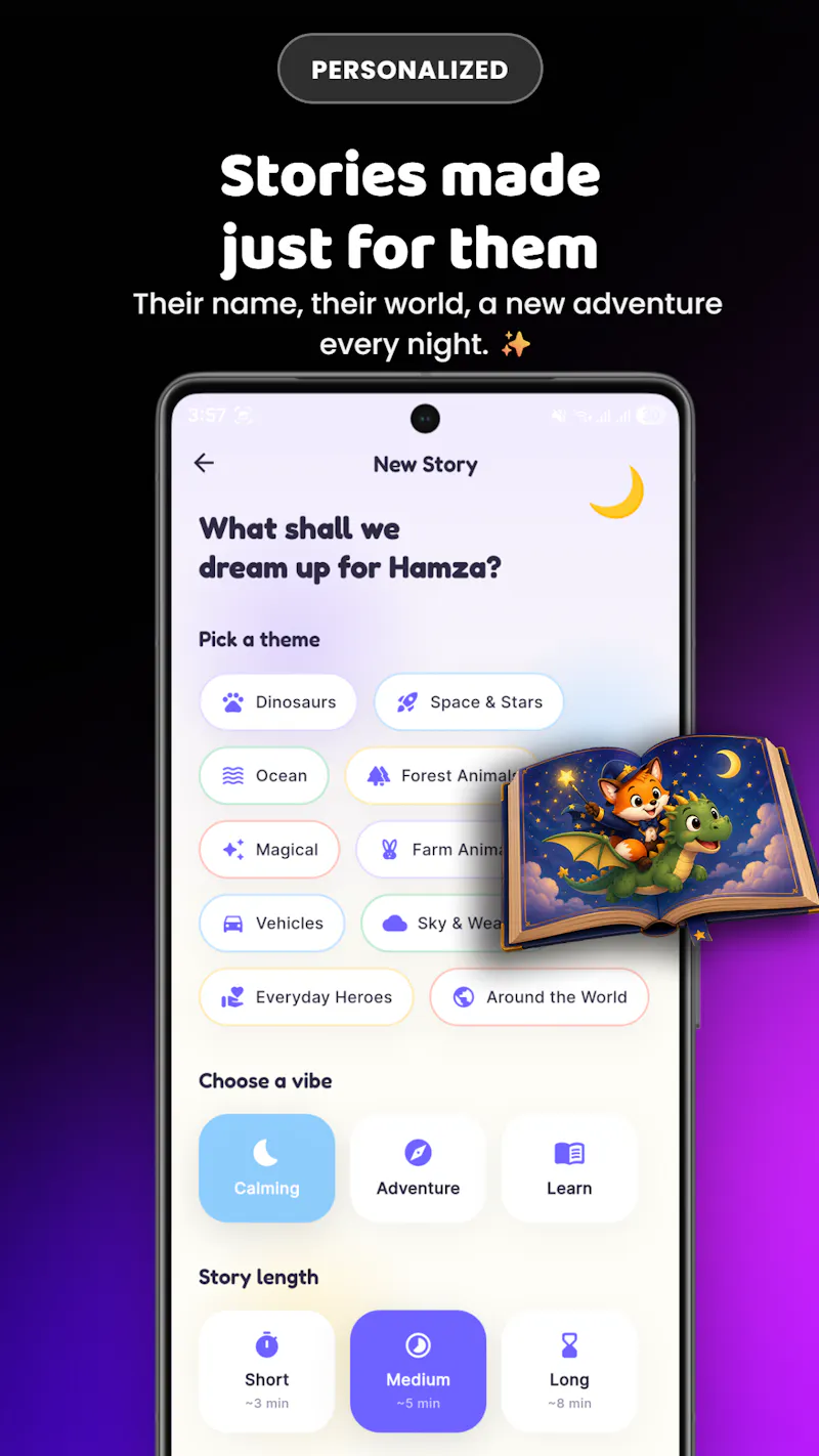 SleepFox: Kids Audio Stories screenshot 3