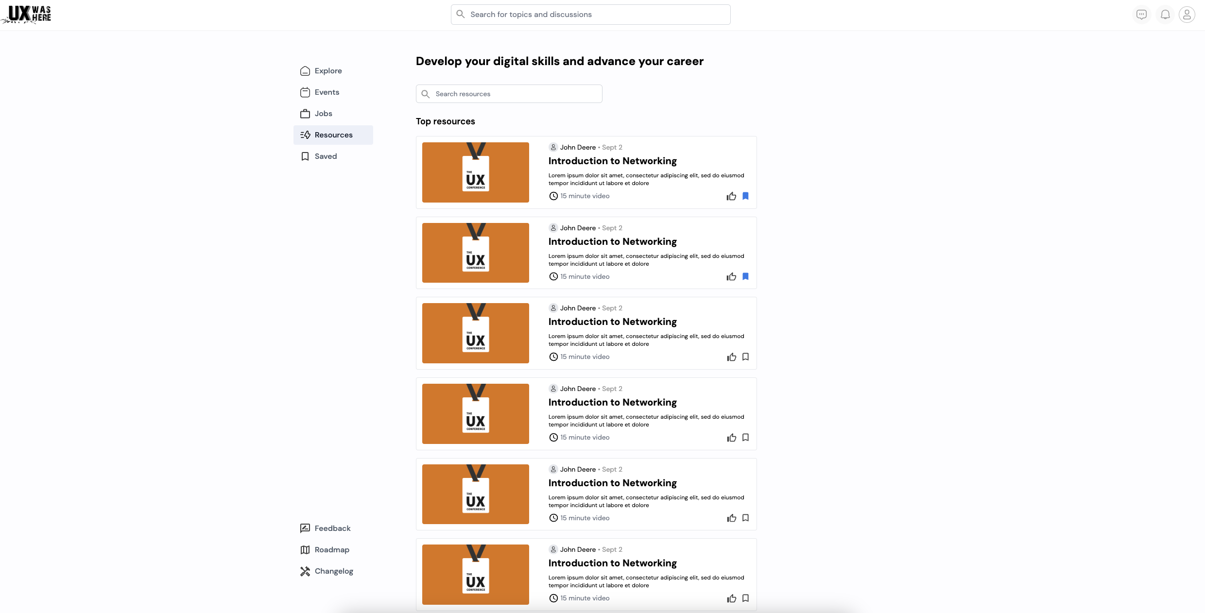 UX war hier Community Medien 2