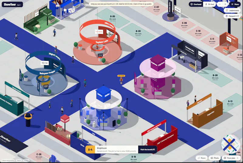 Showfloor.lol screenshot 2