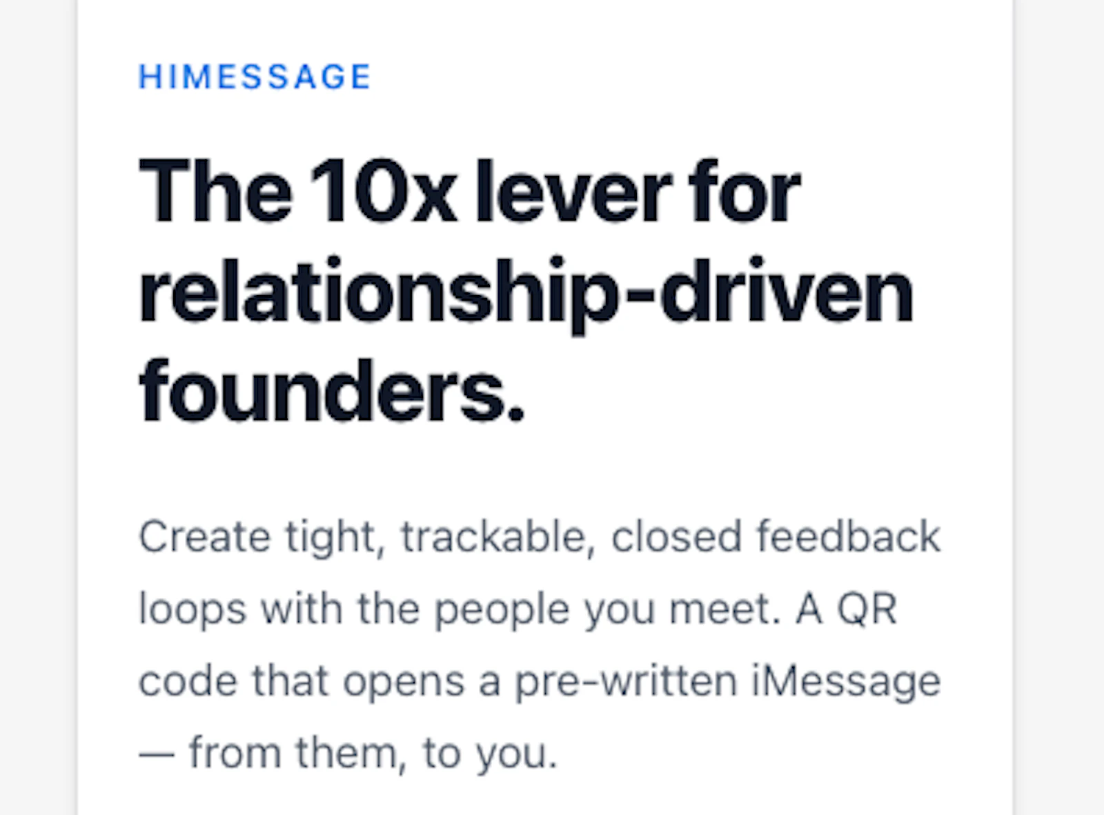 HiMessage screenshot 1