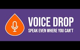 Voice Drop media 1