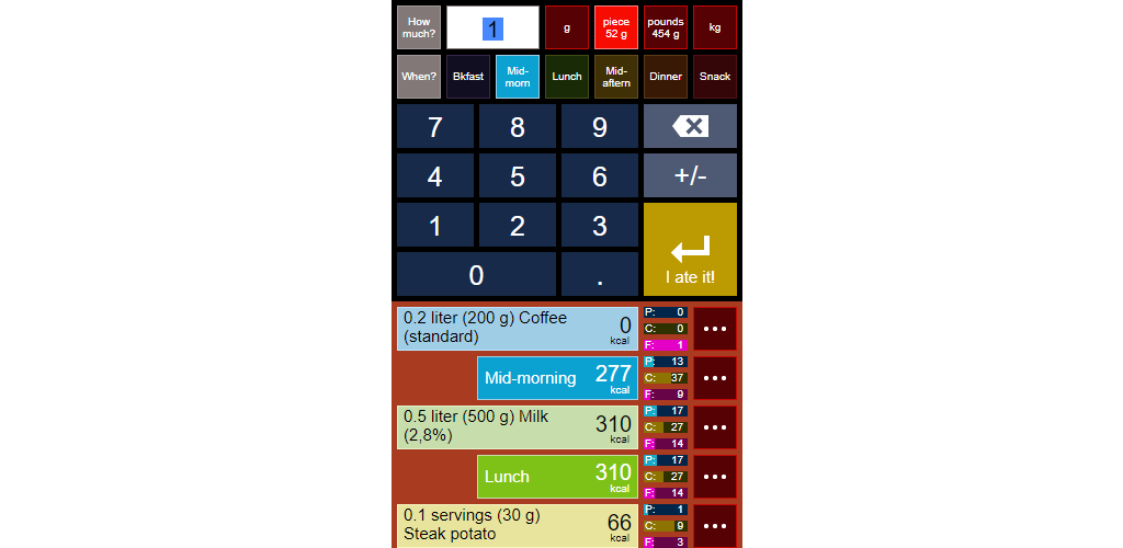 CalorieBase gallery image