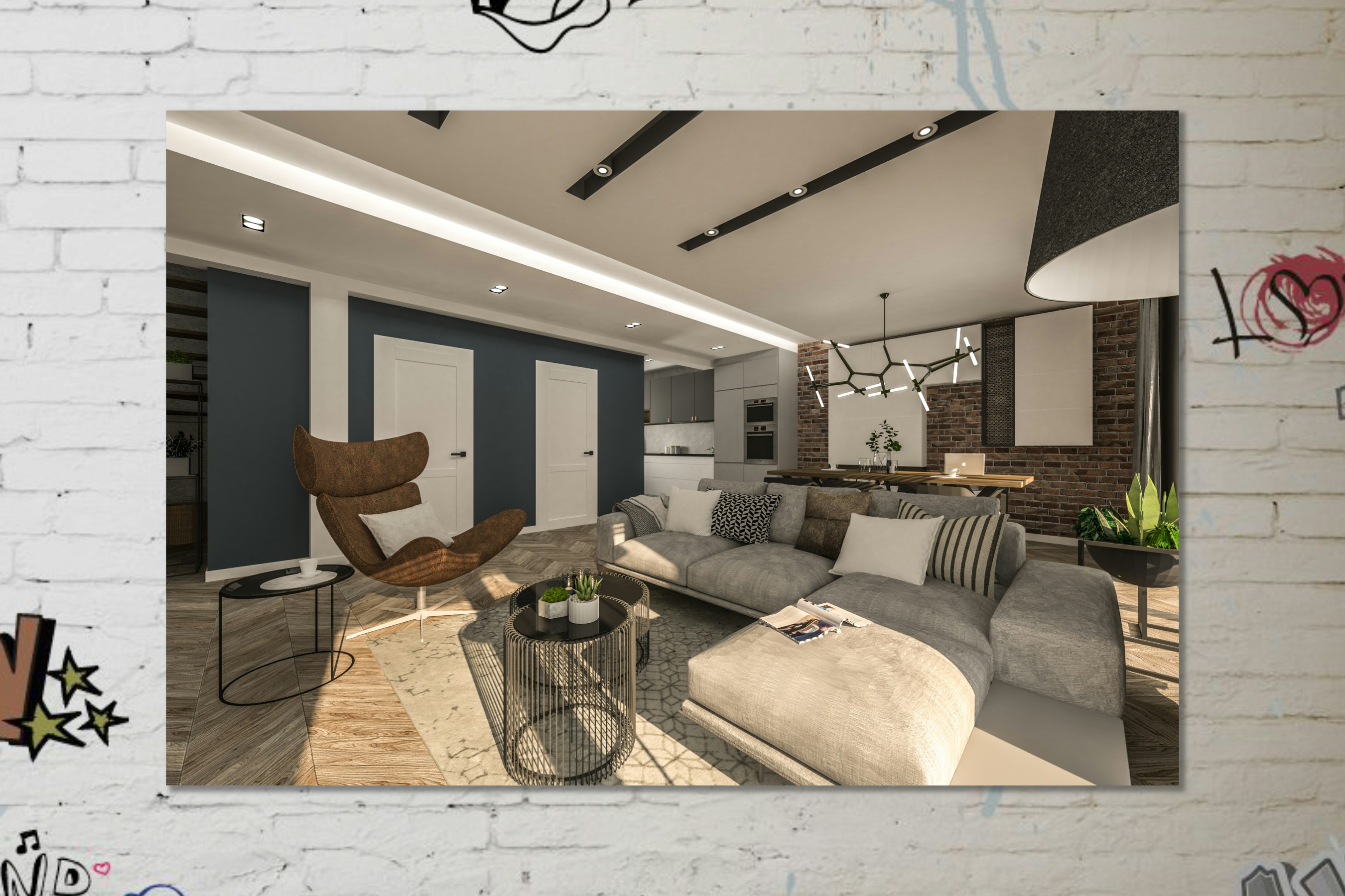 The Work From Home Backdrop gallery image