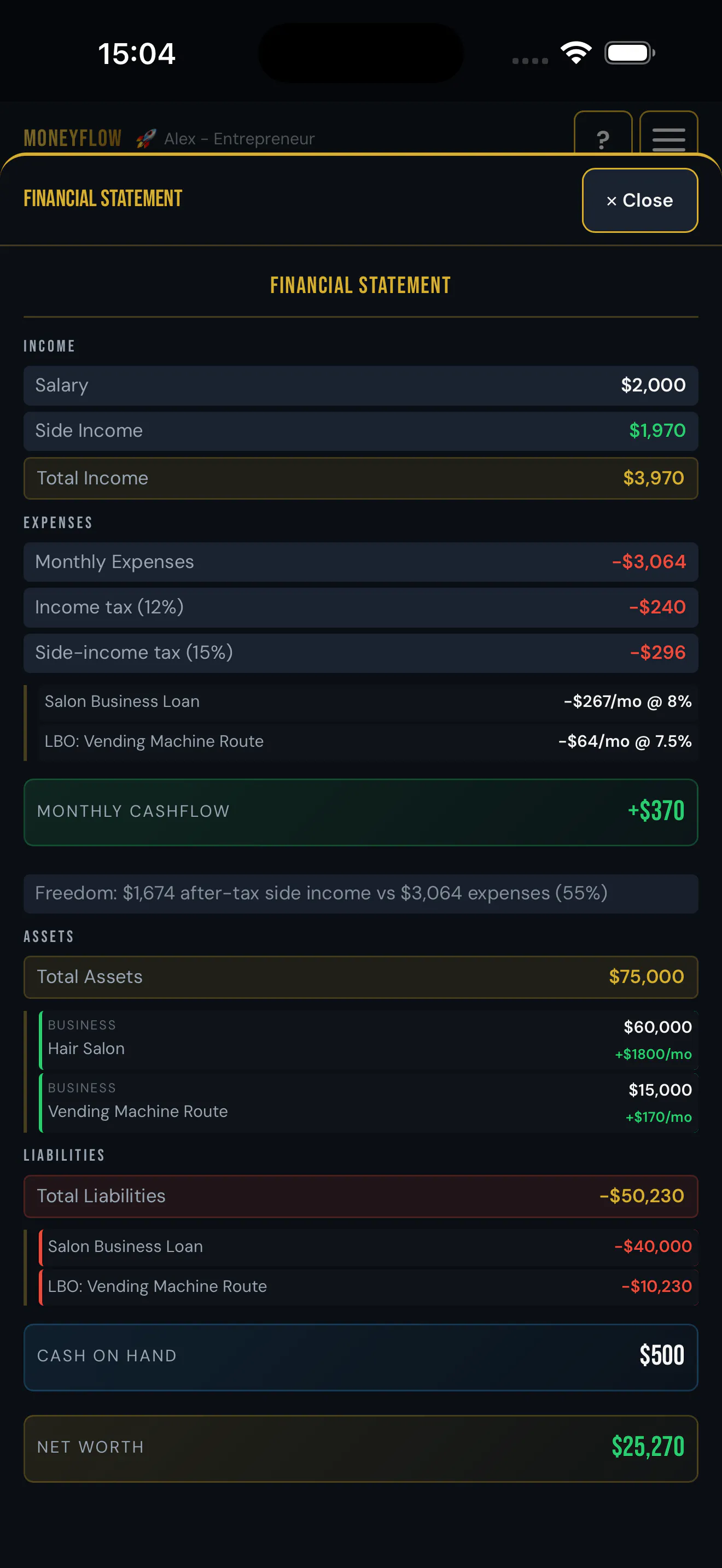 Moneyflow gallery image