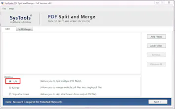SysTools PDF Split & Merge gallery image