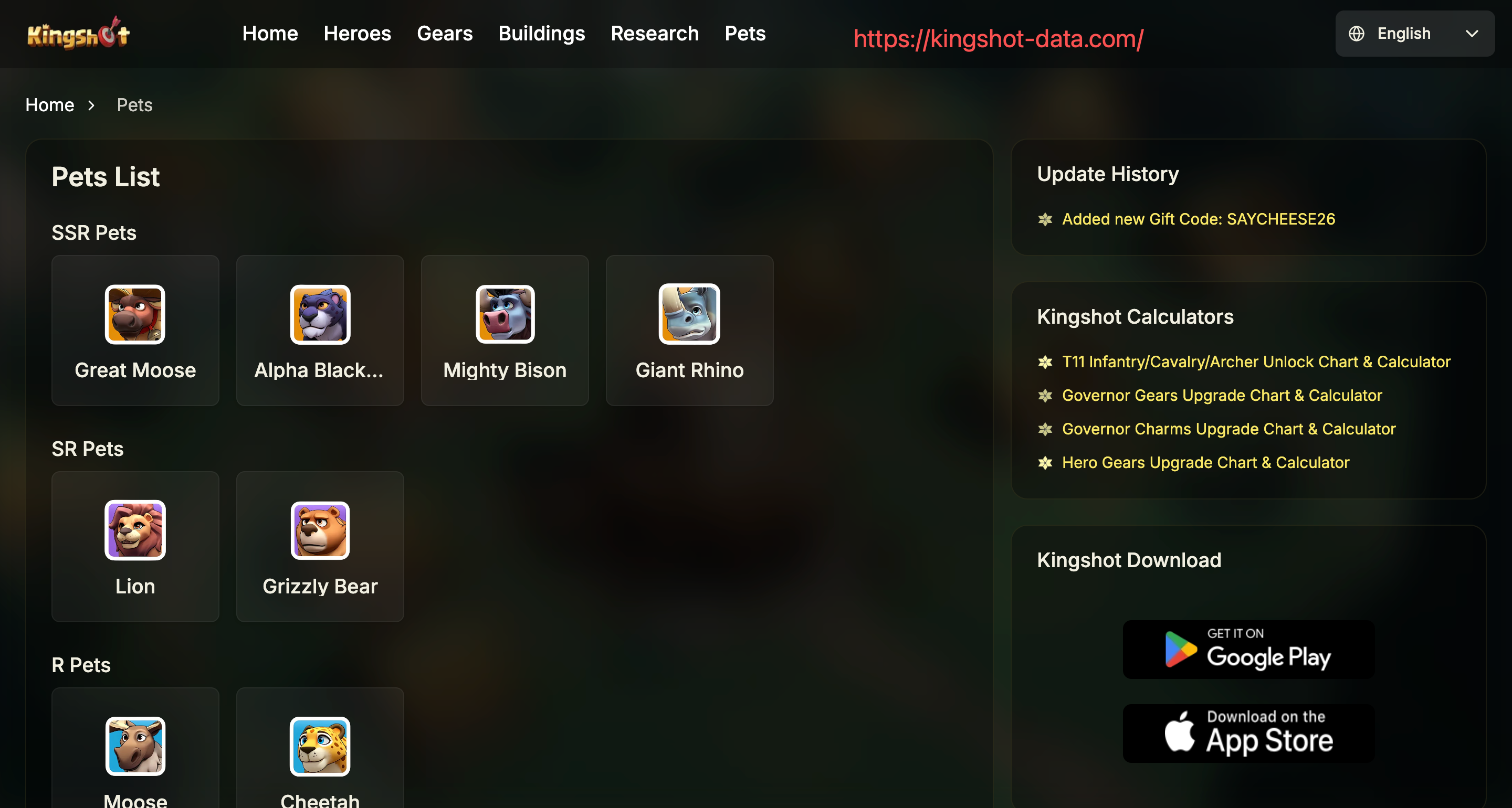 Kingshot Hub - Screenshot 3 showing product features and functionality