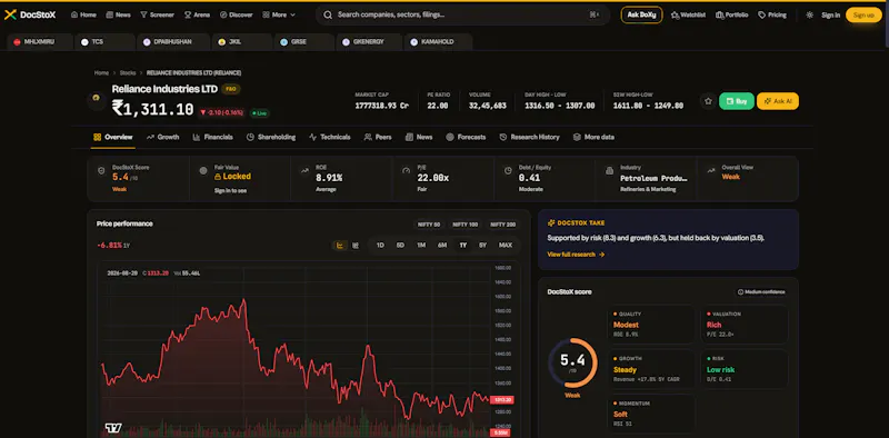 DocStoX screenshot 2