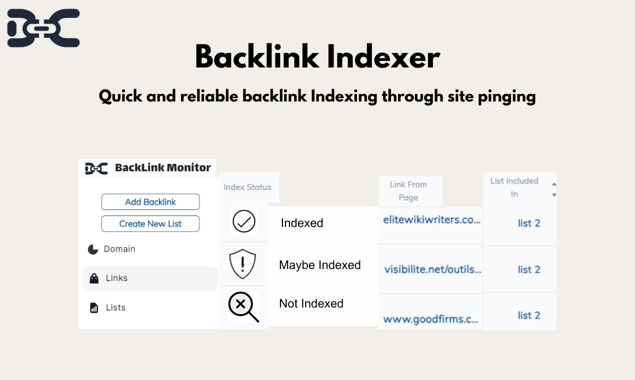 BACKLink Indexer di BLM media 1