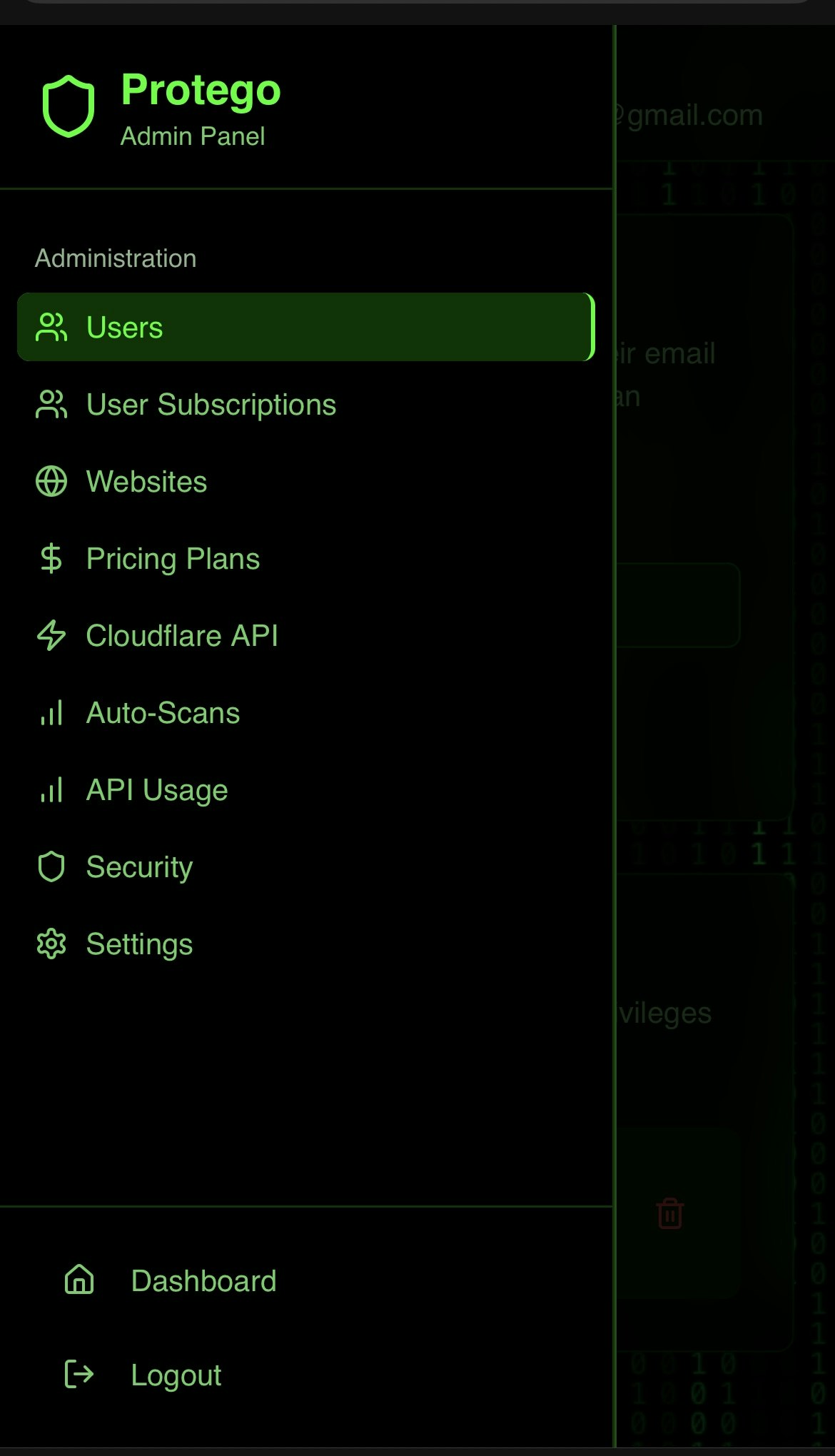 ProtegoAi - Screenshot 2 showing product features and functionality
