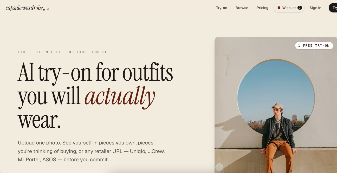 Capsule Wardrobe AI gallery image