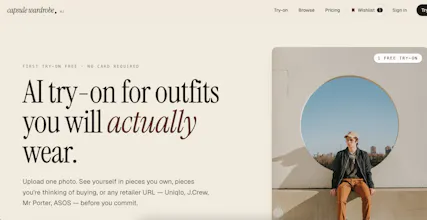 Capsule Wardrobe AI gallery image