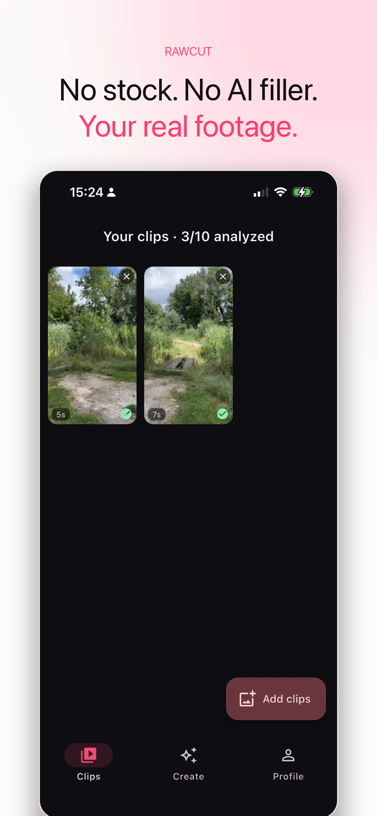 RawCut: AI Video Maker gallery image
