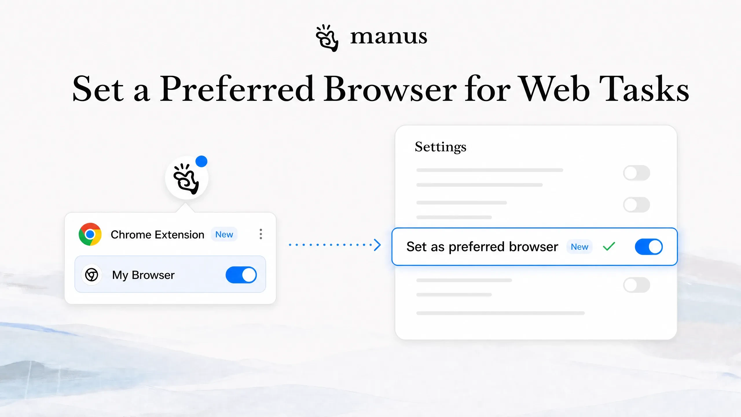 Manus Preferred Browser screenshot 1