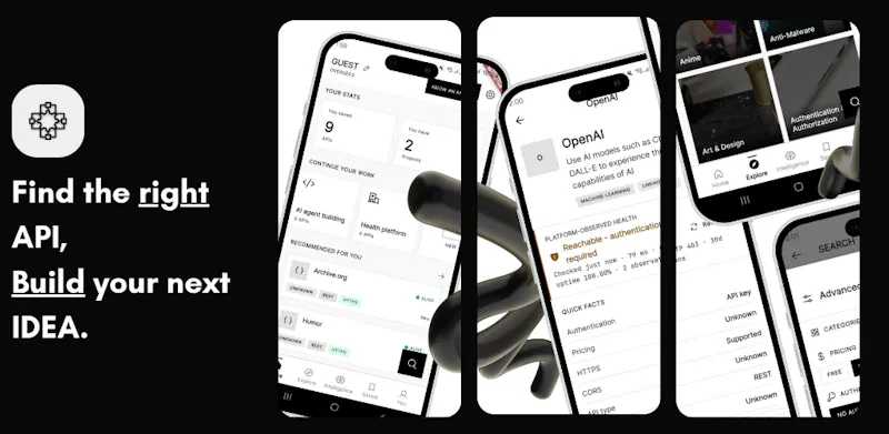 Reqistry - Find the right API. screenshot 1