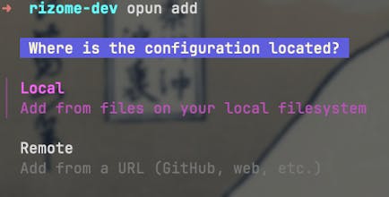 Opun, by Rizome Labs gallery image