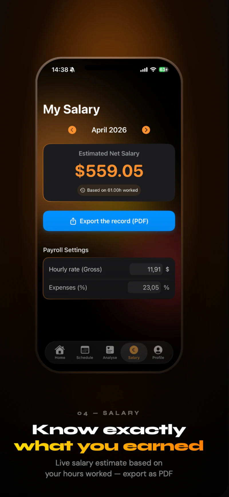 Work&Walk screenshot 4