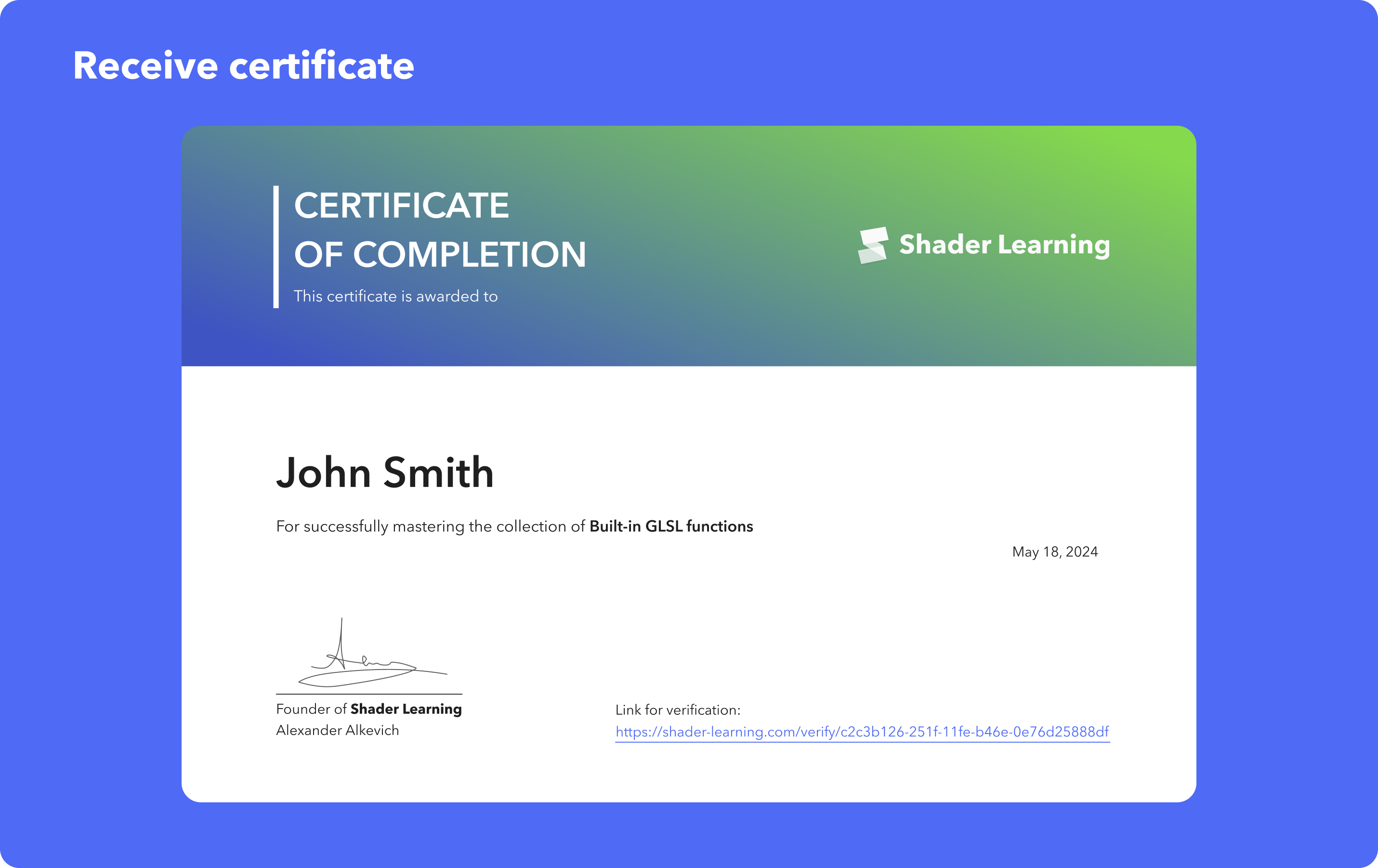 Apprendimento shader media 8