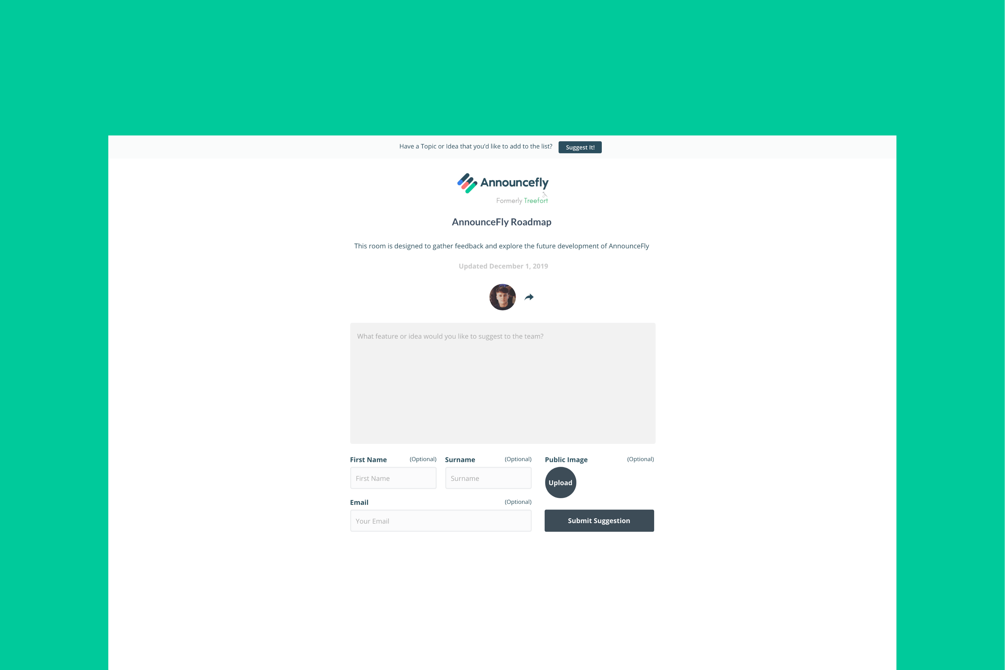 Announcefly SaaS Early Stage Program gallery image