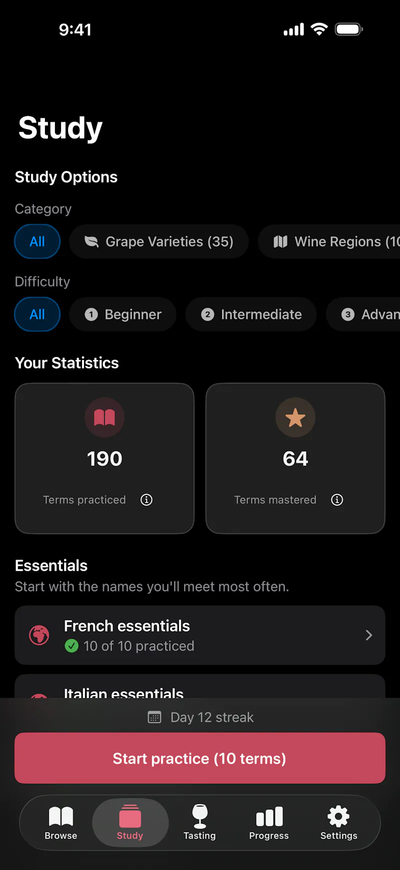Vinolingo screenshot 2