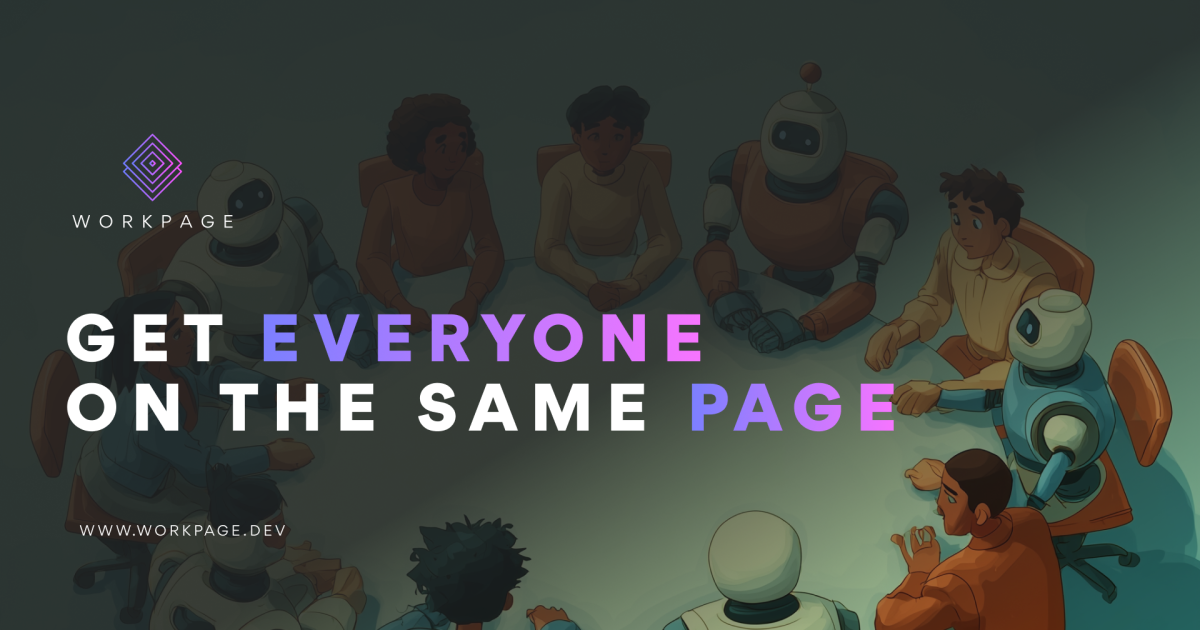 WORKPAGE - Main product screenshot demonstrating key features and user interface