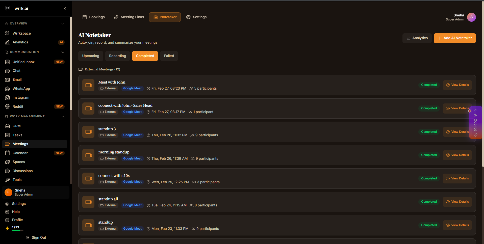 wrrk.ai gallery image