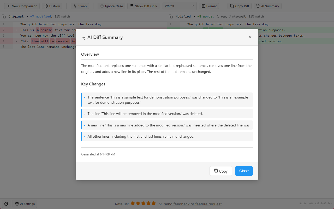 Diff Checker gallery image