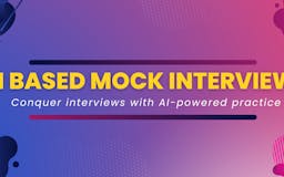 AI Based Mock Interview media 1