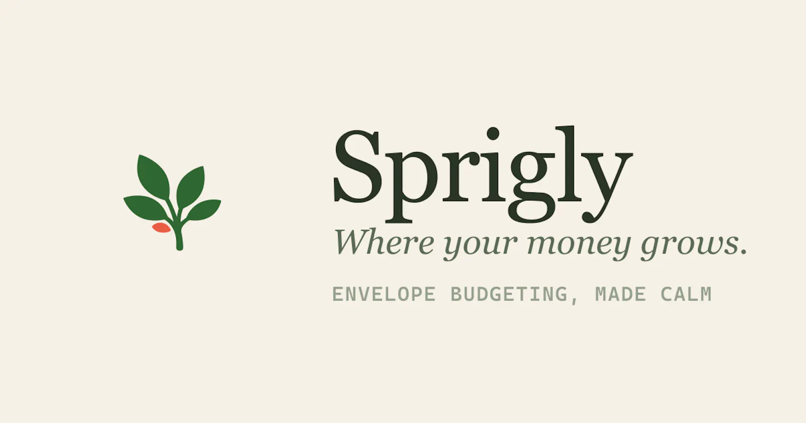 Sprigly — Calm, Privacy-focused screenshot 1