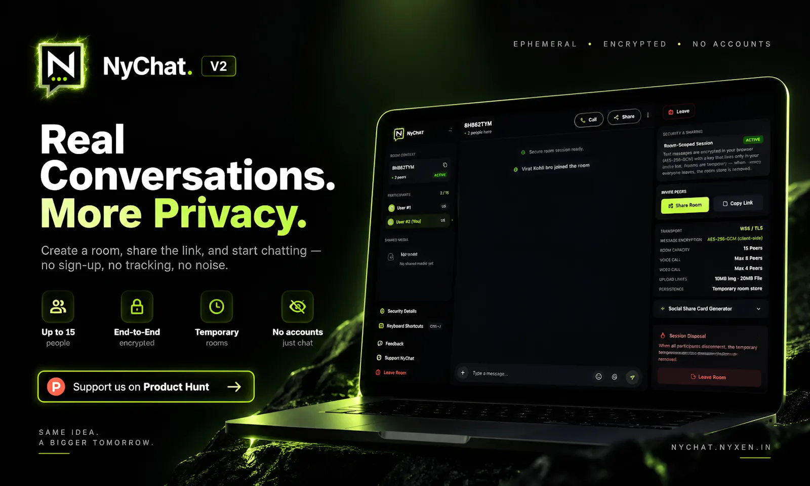 NyChat screenshot 1