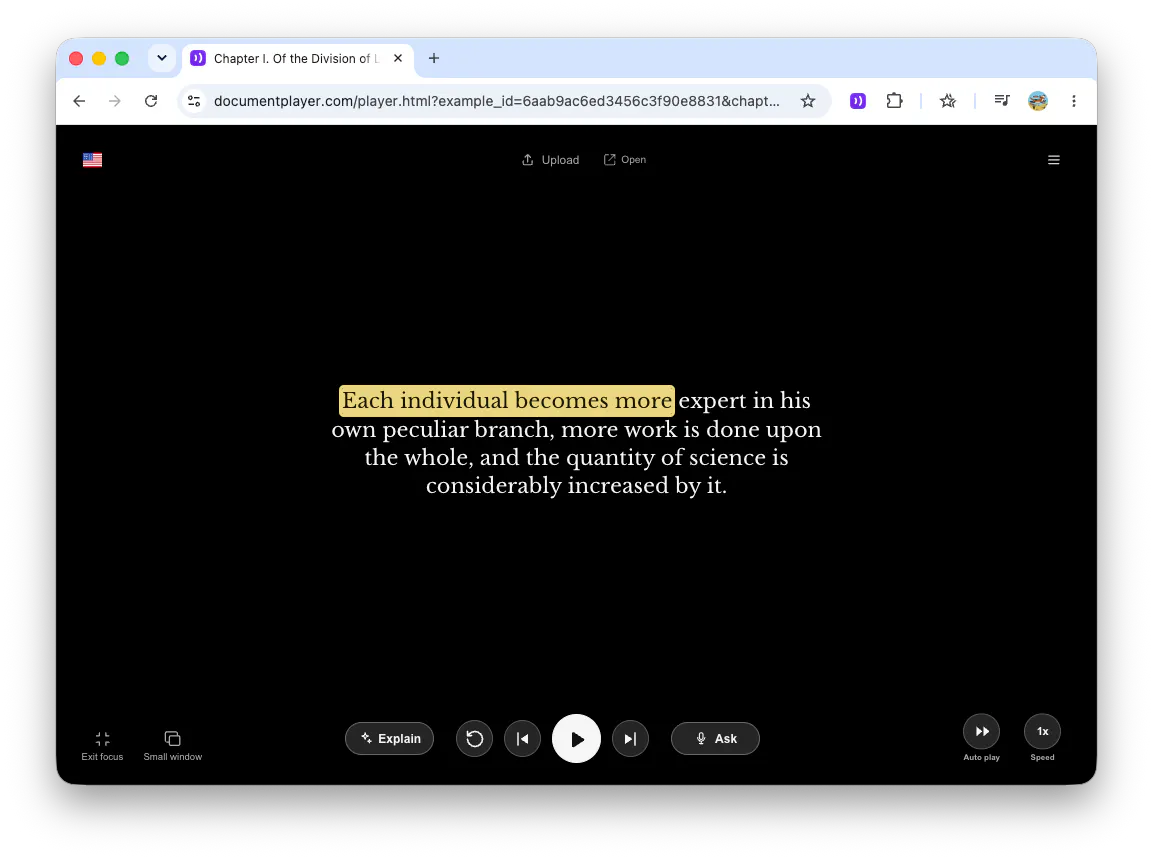 Document Player gallery image