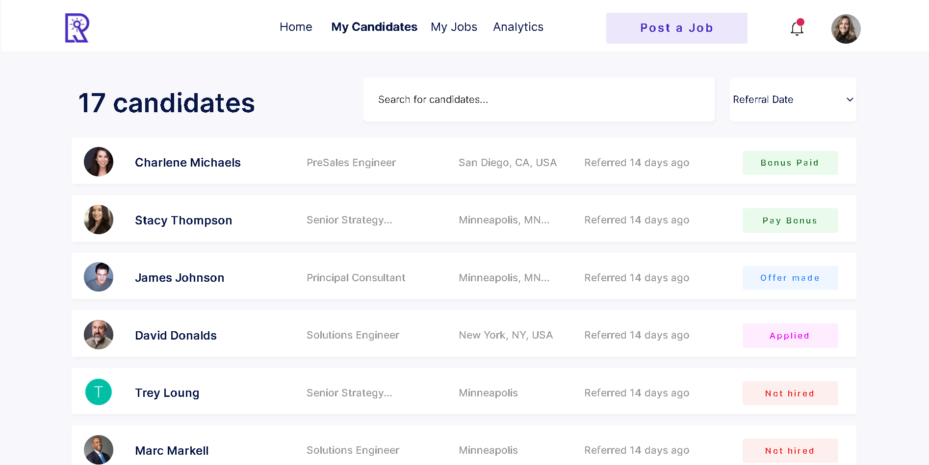 Referlight gallery image