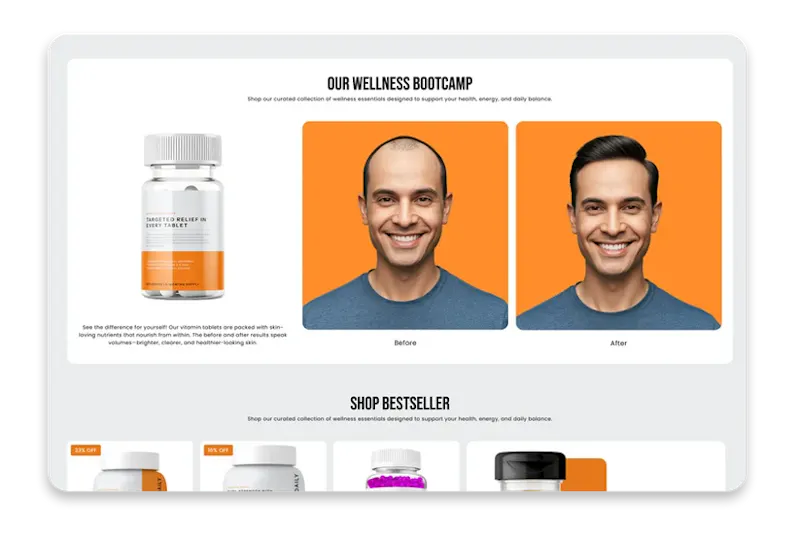Zeal – Supplement Shopify Theme screenshot 2